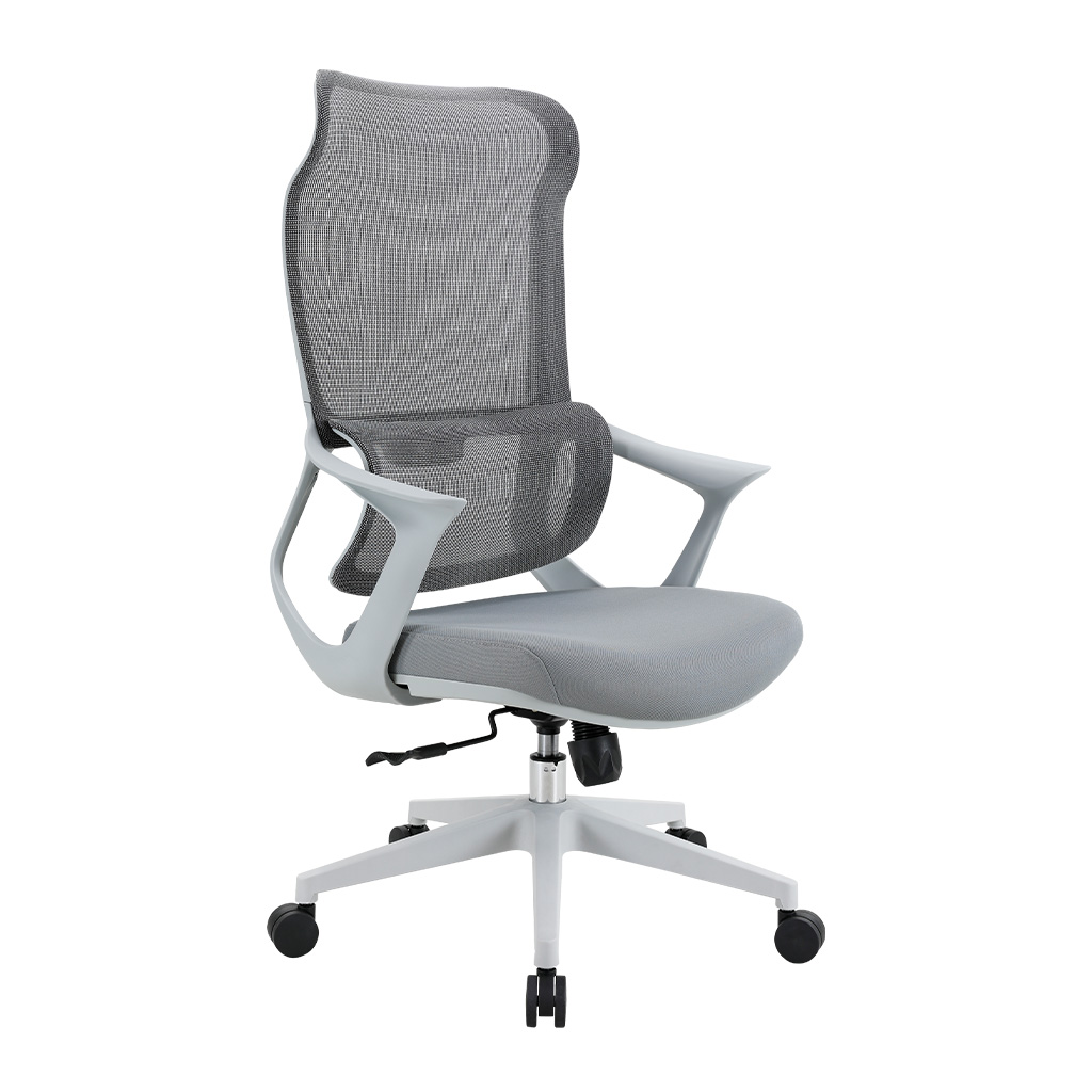 祖禾辦公家具推薦，現代簡約風格網布辦公椅，高被設計，適合長時間電腦工作，提供舒適坐感。