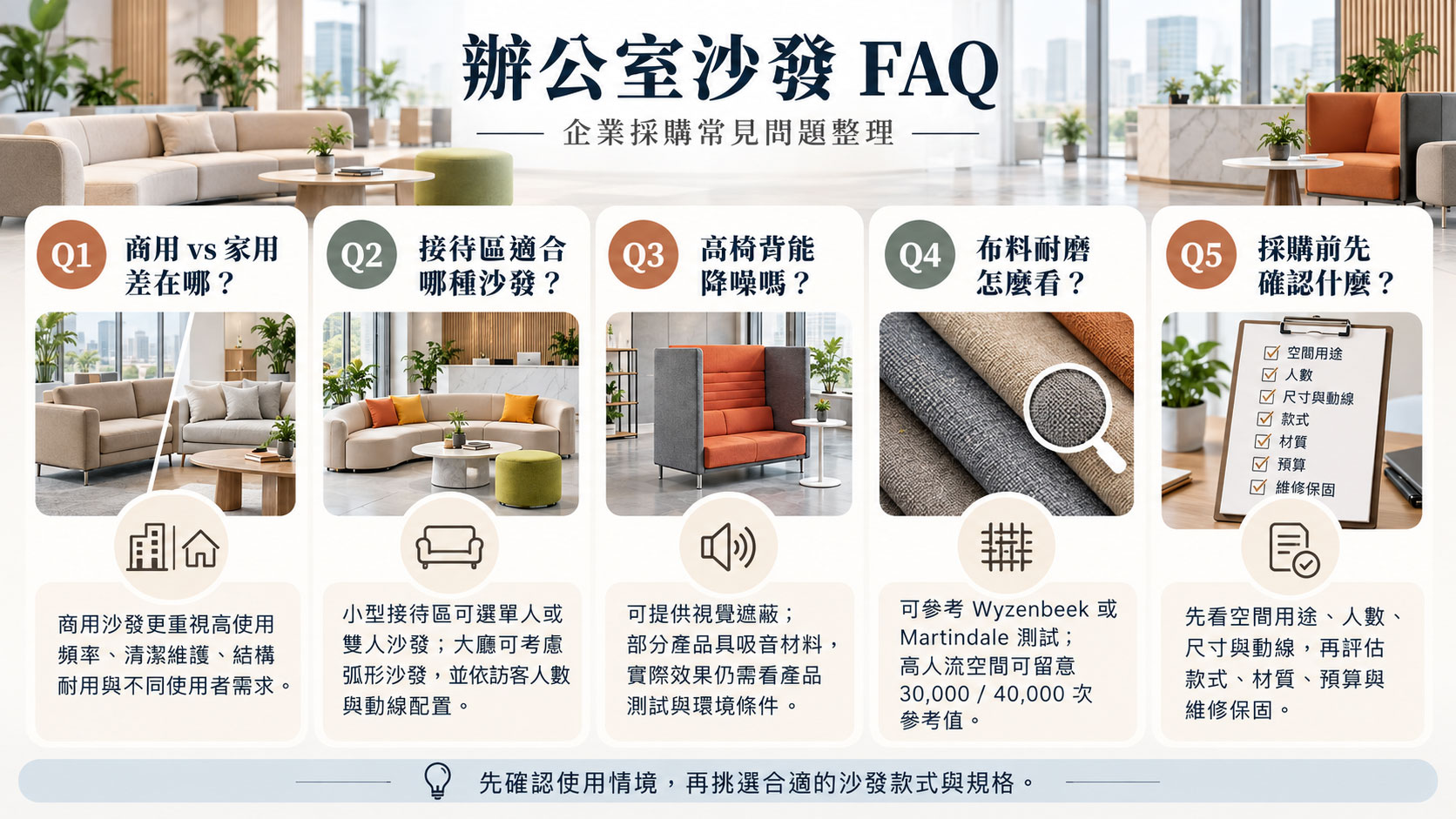 造型沙發常見問題 FAQ