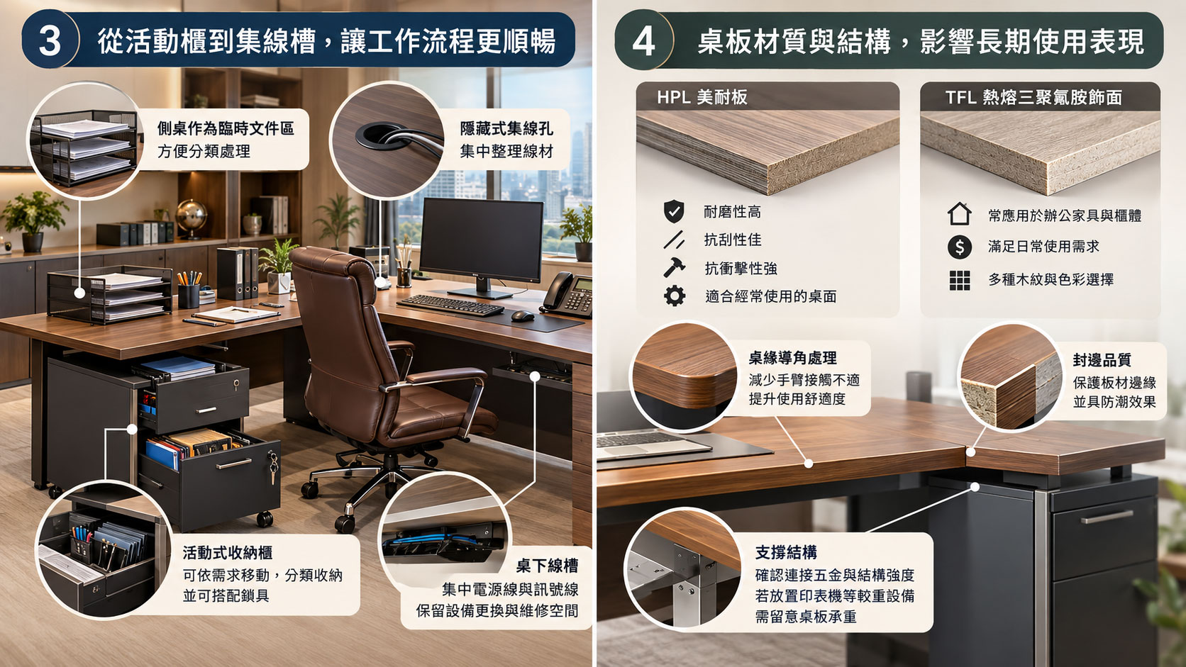 三、從活動櫃到集線槽,讓工作流程更順暢