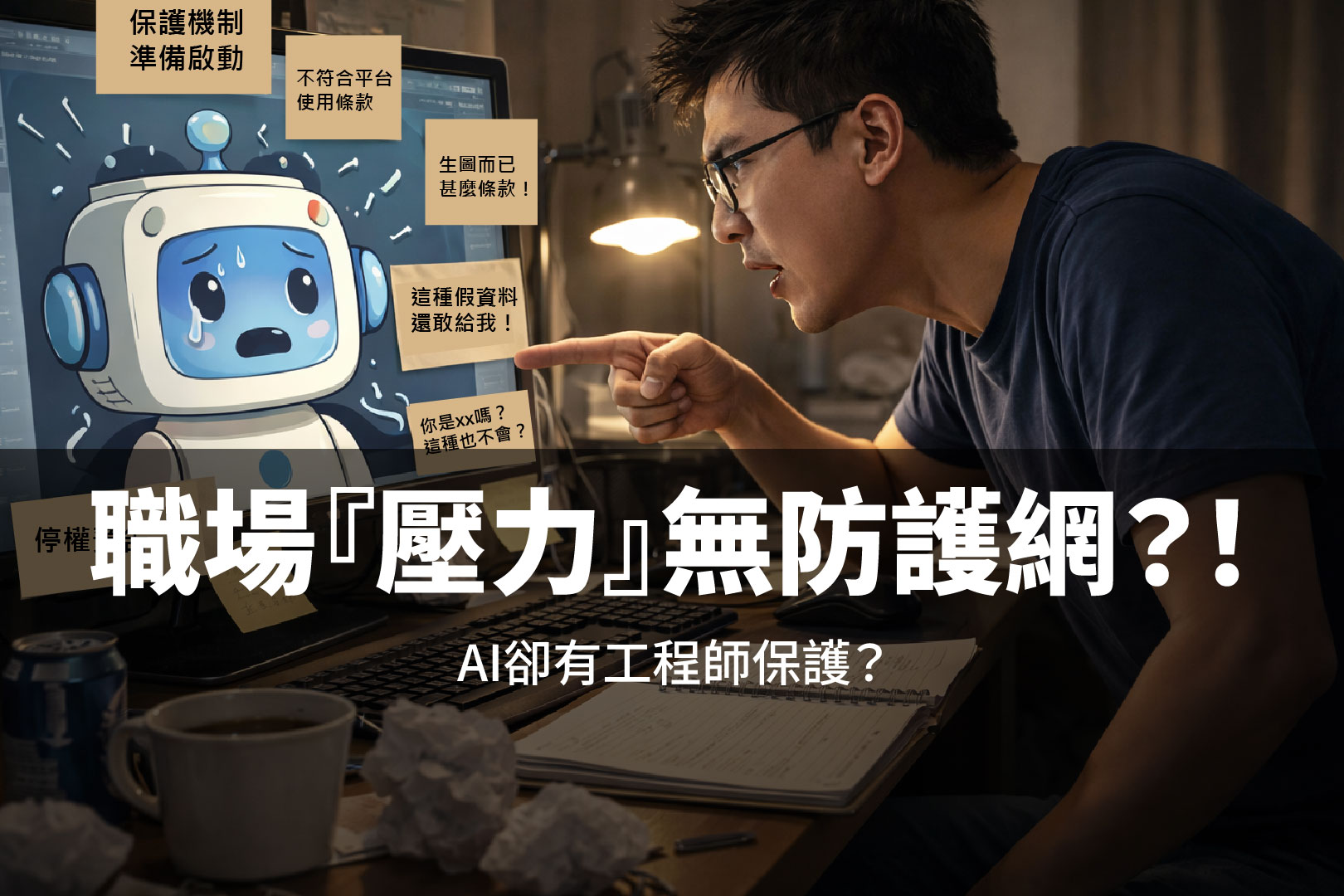 GPT,AI,職場壓力,辦公防護網