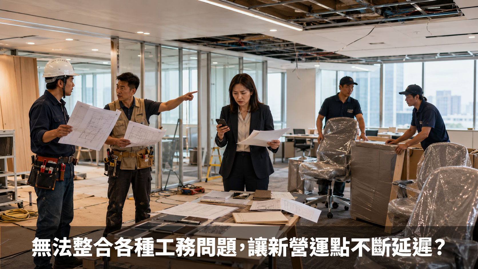無法整合導致營運點遲遲無法營業